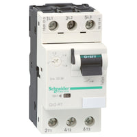 GV2RT07 | Motor circuit breaker, TeSys GV2, 3P, 1.6-2.5 A, thermal magnetic, screw clamp terminals | Square D