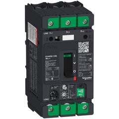 Square D GV4PB115N Motor circuit breaker, TeSys GV4, 3P, 115A, Icu 50kA, thermal magnetic multifunction, UL489 | Blackhawk Supply