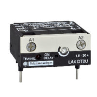 LA4DT2U | Electronic Timer Module - Type on Delay - 1.5....30 s - 24....250 V DC/AC | Square D