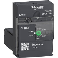 LUCB12BL | Advanced control unit, TeSys U, 3-12A, 3P motors, protection & diagnostic, class 10, coil 24V DC | Square D