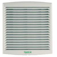 NSYCVF85M24DPF | ClimaSys CV Forced Ventilation Fan, 24V DC, 170mm H x 150mm W x 62mm D, IP54 | Square D by Schneider Electric
