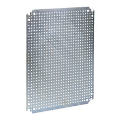 Square D NSYMF1010 Microperforated Mounting Plate, 1000 H x 1000mm W, with holes diameter 3.6mm on 12.5mm Pitch | Blackhawk Supply
