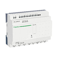 SR2E201FU | Zelio Logic Compact Smart Relay, 20 I O, 100-240V AC, Clock, No Display | Square D by Schneider Electric