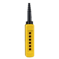 XACA06H7 | Empty pendant control station XAC-A - 6 vertical openings | Square D