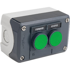 Square D XALD251H29H7 Harmony XALD Complete Control Station, Forward and Reverse, Light Gray Base, Dark Gray Cover, NEMA 4X, 13 | Blackhawk Supply