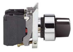 Square D XB4BD25 Black complete selector switch 22mm 2-position stay put 1NO+1NC | Blackhawk Supply