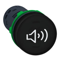 XB5KSB | Harmony Continuous or Intermittent Buzzer, 22mm, 24V, Black, NEMA 4X, 13 | Square D