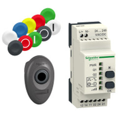 Square D XB5RMA04 Harmony Pack SPS, XB5, Plastic Handy Box, Programmable Receiver, 24.-240 V AC/DC | Blackhawk Supply