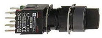 XB6AD225B | Black complete selector switch 16mm 2-position stay put 1NO+1NC | Square D