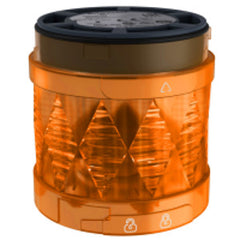 Square D XVUC45 Modular Tower Light, 60mm Illuminated LED Unit, Blinking Orange, IP65, 24 VAC/DC | Blackhawk Supply