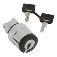 ZB4BG214 | Harmony XB4 Head for Key Selector Switch, Metal, 22mm, Round Head, Stay-put Operator, NEMA 4X, 13 | Square D