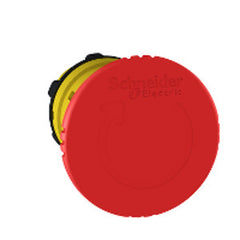Square D ZB5AS844 Harmony XB5 Red Emergency Stop Pushbutton Head, 22mm, Trigger Action and Mechanical Latching | Blackhawk Supply