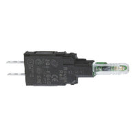 ZB6EB5B | Harmony XB6 Yellow Light Block with Body/Fixing Collar with Integral LED 12-24V | Square D