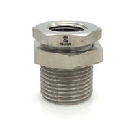 SS2707-04-04 | 316 1/4 FNPT BULKHEAD (NUT INCLUDED) | Midland Metal Mfg.