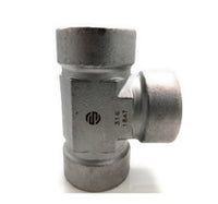 SS5605-06-06-06 | 316 3/8 FEMALE NPT TEE | Midland Metal Mfg.