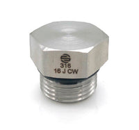 SS6408-04 | 316 -04 MORB HEX PLUG | Midland Metal Mfg.