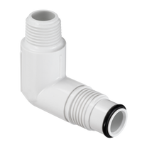 ST408-010 | 1 PVC 90 STREET ELBOW SWV JOINT MATXMPT W/O-RING | (PG:30) Spears