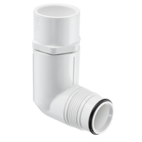 ST410-007 | 3/4 PVC 90 STREET ELBOW SW JOINT MATXSOC W/O-RNG | (PG:30) Spears