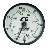SUR-15 | 0-150F, -20-65C THERMOMETER | Omega