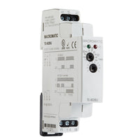 TE-6026U | Timer | ON Delay | 12-125V DC 24-24VAC | 15 amp SPDT | 0.1s - 100 hours | 17.5mm DIN Mount | Macromatic