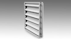 Ruskin TED50XT Alum. rectangular, thermally efficient, insulated airfoil blade, heavy duty, 6000 FPM, 8" w.c. max | Blackhawk Supply