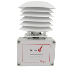 Dwyer TE-OND-B Series TE Outdoor Temperature Sensors NEMA 4X rectangular housing, 10K Type II NTC thermistor, radiation shield | Blackhawk Supply