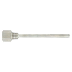 Dwyer TE-TNS-N254N-12 Series TE-TNS Thermowells 304 SS, Machined, 1/2" NPT Internal Connection, 3/4" NPT Process Connection, for 2.5" temp. sensor | Blackhawk Supply