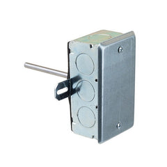 Veris TFFDR00 Stainless Steel Probe 18 in 10 kOhm T2 Thermistor NTC Temperature Sensor, Duct with Mounting Box Enclosure | Blackhawk Supply