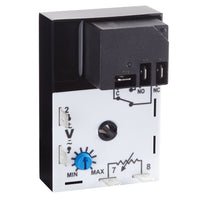 TH45168-30-07 | Repeat cycle (ON 1st) | 24V AC/DC | 30A SPDT | 0.05 - 5 seconds | 0.1 - 10 seconds | Encapsulated | Analog | Macromatic