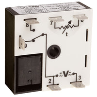 THR-10561-37JR9 | Interval ON | 240V AC | 10A SPDT | 0.05 - 5 seconds | Encapsulated | Analog | Control Voltage connected at Relay Common | Macromatic