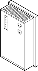 Schneider Electric TK-1717 Thermostat, Proportional, Dual Set Point, Single Output, Heat Direct Acting 55-85F 15 psig, Cool Direct Acting 55-85F 22 psig | Blackhawk Supply