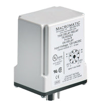 TR-51566-F | Single shot (switch trigger) | 240V AC | 10A DPDT | 0.1 - 10 seconds | Plug-in | Analog | Macromatic