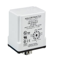 TR-51721-F | Single shot (power trigger) | 240V AC | 10A DPDT | 0.05 - 5 seconds | Plug-in | Analog | Macromatic