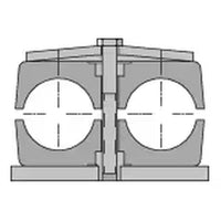1064/64-PP | TWIN SERIES PLASTIC CLAMP | Parker