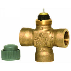 Honeywell V5863A2020 VALVE - 1/2 VALVE 0.74 CV. STEM DOWN TO CLOSE A-AB PORT CLOSEOFF RATING 36PSI FOR USE WITH SERIES 1000 ACTUATORS: M6410 M7410 M6435 M7435 & MP958 PNEUMATIC ACTUATOR | Blackhawk Supply