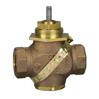 VB-7253-0-4-02 | Venta, Globe Valve, 1/2 in, 2-way, straight threaded NPT, stem up open, stainless steel trim with soft seats, 1.3 Cv | Schneider Electric (OBSOLETE)