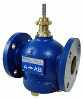 VB-8213-0-5-15 | Schneider Electric, Globe Valve, 5 in, 2-way, flanged cast iron body, stem up open, brass trim, 240 Cv | Schneider Electric