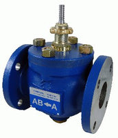 VB-8223-0-5-12 | Schneider Electric, Globe Valve, 2-1/2 in, 2-way, flanged cast iron body, stem up closed, brass trim, 56 Cv | Schneider Electric