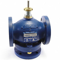 VB-8303-0-5-15 | Schneider Electric, Globe Valve, 5 in, 3-way mixing/diverting, flanged cast iron body, brass trim, 290 Cv | Schneider Electric