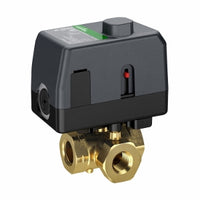 VBB3N01+M313A00 | SmartX, Ball Valve Assembly, 1/2 in, 3-Way, 0.6 Cv, Proportional, Spring Return Open, Terminal Block | Schneider Electric