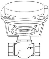 VK-7213-302-4-07 | VB: 1 in, 2W, Globe, STR, NPT, UO, BR, 10 cv, 30 PSI; Act (MK-4611): Pneu, 2Pos/Prop, 5-10 PSIG, SR, NO, Air NPT, Linear, N1 | Schneider Electric