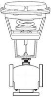 VK-9313-602-5-12 | VB: 2-1/2 in, 3W Mix, Globe, FLG, UC, BR, 74 cv, 30 PSI; Act (MK-6811): Pneu, Prop, 5-10 PSIG, SR, NC, Air NPT, Linear, N1 | Schneider Electric