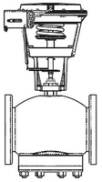 VK-8213-602-5-13 | VB: 3 in, 2W, Globe, FLG, UO, BR, 85 cv, 125 PSI; Act (MK-6811): Pneu, Prop, 5-10 PSIG, SR, NO, Air NPT, Linear, N1 | Schneider Electric