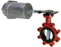 VKF-6220-221-L-14 | VB: 4 in, 2W, BFV, FLG, Full, FE, 496 cv, 175 PSI; Act (MK-7121): Pneu, 2Pos/Prop, 8-13 PSIG, SR, NC, Air NPT | Schneider Electric