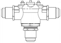 VT3253 | Zone Valve (On/Off General) | 3 Way | 1/2