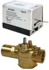 Erie VT2342G13A02A Zone Valve (On/Off General) | 2 Way | 3/4" | Inverted Flare Retrofit | 2.5 Cv | Normally Closed | 24VAC | End Switch | Blackhawk Supply
