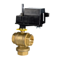 VS-2313-506-9-54 | VB: 1-1/2 in, 3W Mix, Ball, NPT, BR, 23.5 cv, No Steam, 40 PSI; Act (MS41-6083): Elec, Prop, 0-10 VDC, NSR, 24 VAC, Plen, 70 in-lb, Rotary, N2 | Schneider Electric