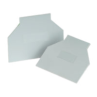 WTB2-PPW2/4 | WTB2-PPW2/4 - SPQ(50), TB206 GREY PARTITION PLATE FOR W2, W4 Pack of 50 | C3 Controls