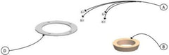 Lennox Y5345 Lennox 550002280, Burner Inspection Kit for Wall Mounted Condensing Gas Boilers, GWM-050/75/100/150/200 | Blackhawk Supply