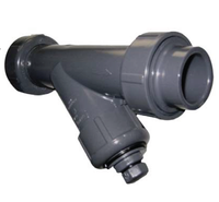 YS3BP20-015CLSR | 1-1/2 PVC CL T/U Y STRANR SR/FPT FKM P20 | (PG:103) Spears
